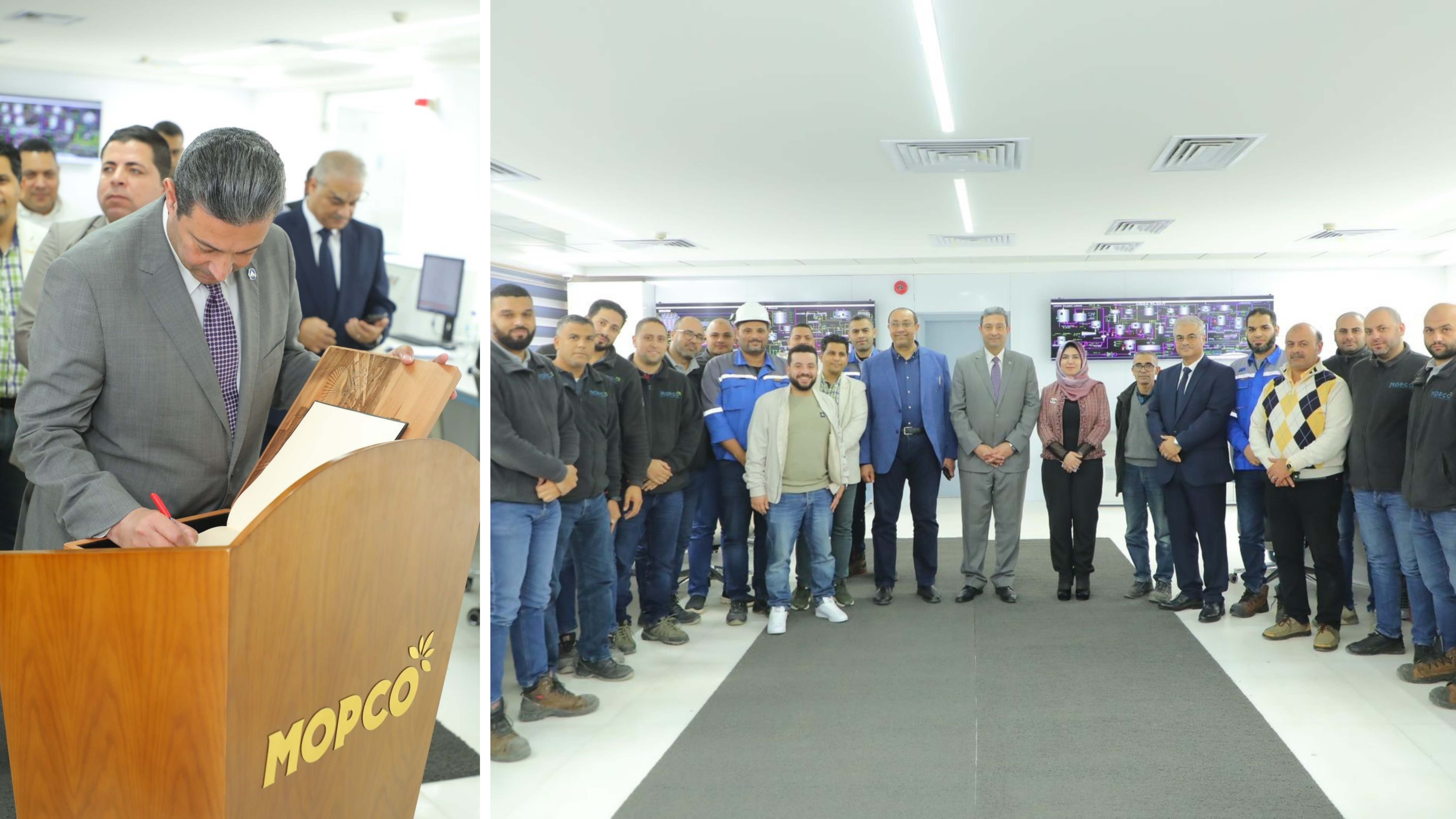 Governor of Damietta Inspects Mopco Factory and Praises Its Huge Production as One of the Pillars of the Egyptian Economy